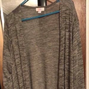 Lularoe Gray Sarah XL NWT